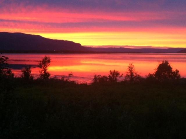 Fjordutsikten Motell & Camping As Lakselv Dış mekan fotoğraf